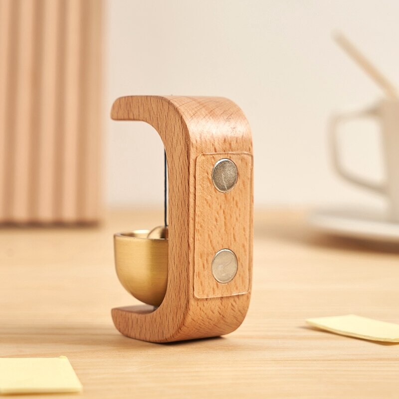 Rustic Wooden Door Chime Bell