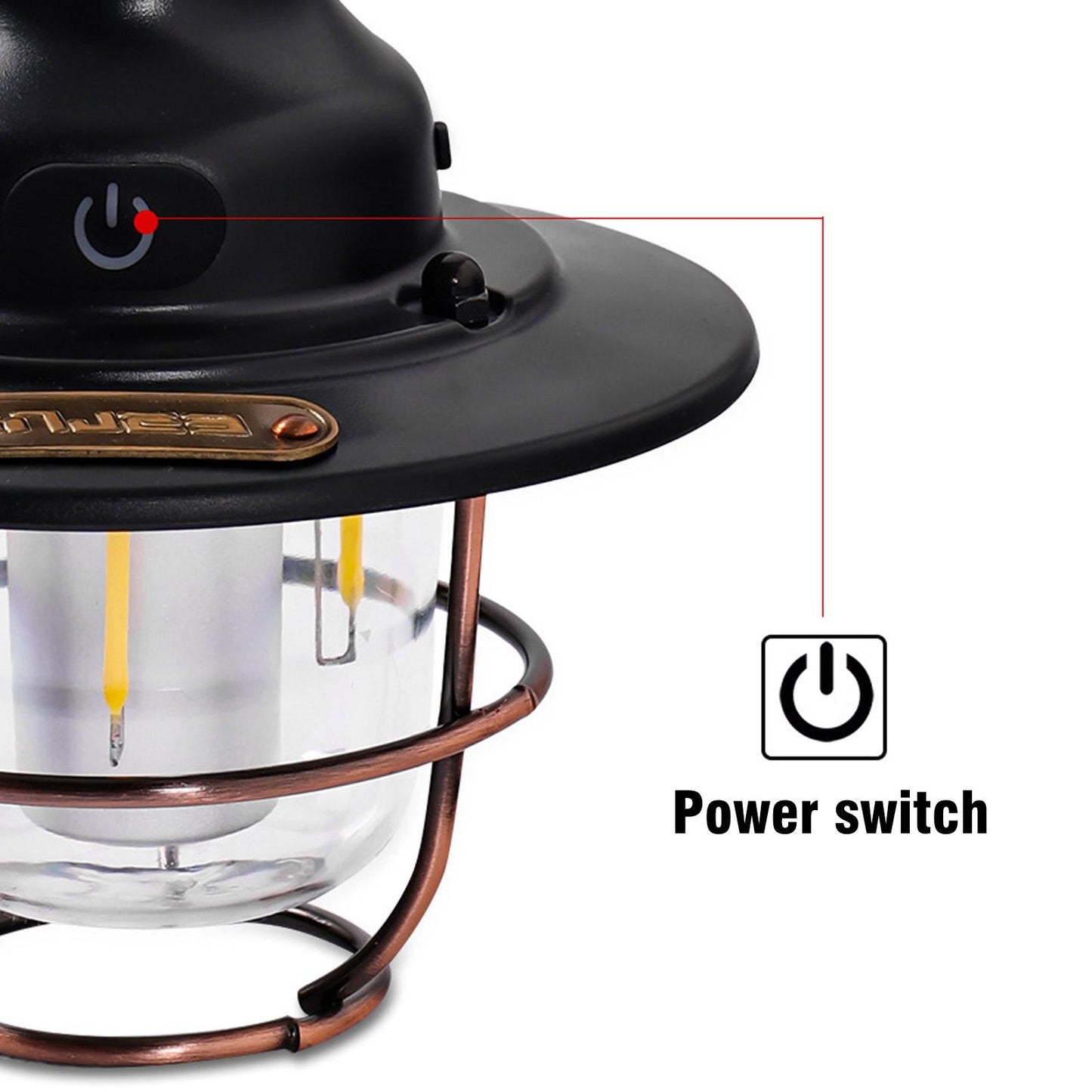 Compact Waterproof Outdoor LED Lantern