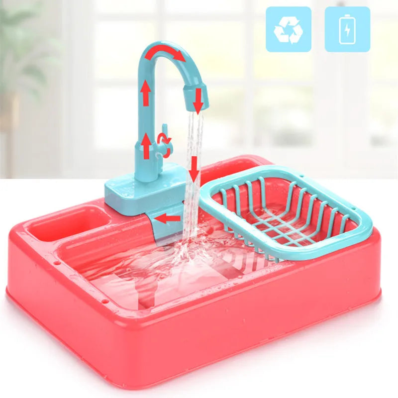 Colorful Kids Play Kitchen Water Table