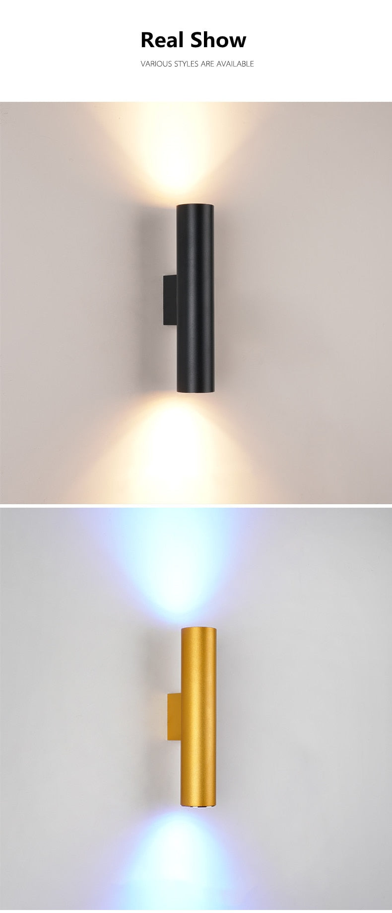 Stylish Wall Light Adjustable Spotlight