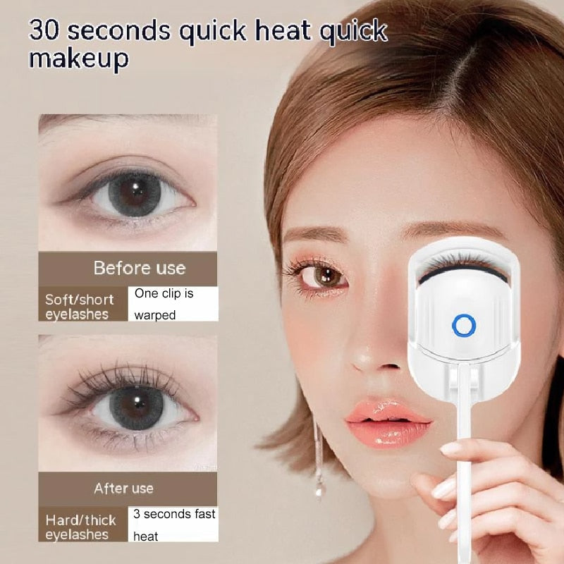 Easy Heat Eyelash Curler and Comb