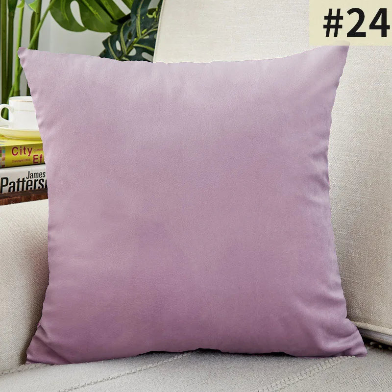 Plush Velvet Pillowcase for Luxury Living Rooms