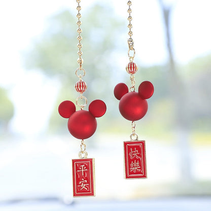 Fun Cute Deer Rearview Mirror Charm