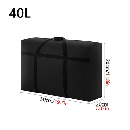 Foldable Laundry Storage Bag for Clothes and Linens - Luxicro