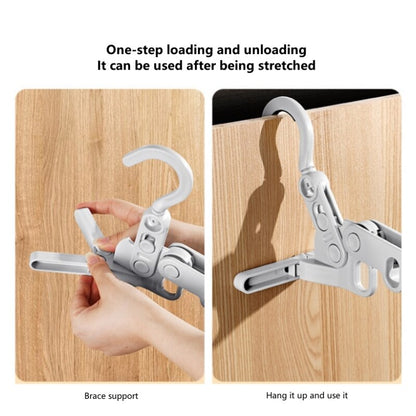 Compact Collapsible Closet Storage Hanger Rack