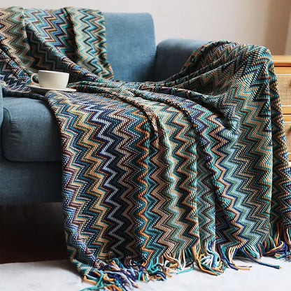 Soft Plush Rustic Red Throw Blanket