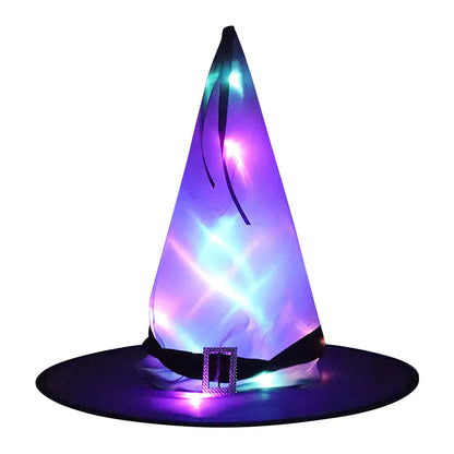 Fun Glow Halloween Witch Hat