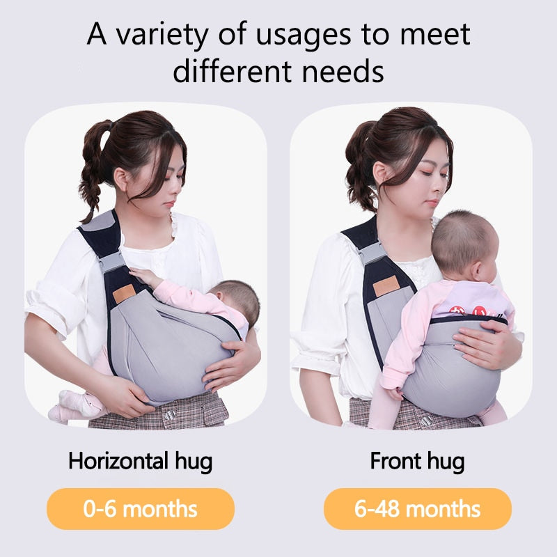 Soft Baby Wrap Adjustable Shoulder Sling