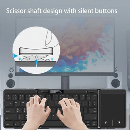 Portable RGB Wireless Compact Travel Keyboard