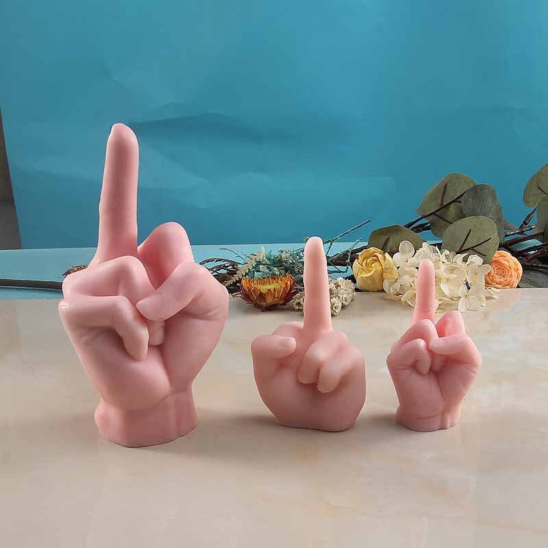 Funny Middle Finger Candle Making Kit