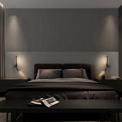 Warm LED Bedroom Wall Light Fixture