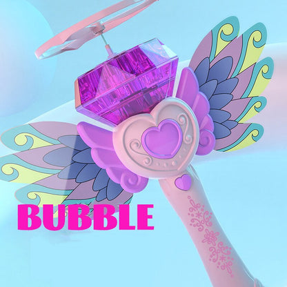 Fun Pink Heart Shaped Bubble Toy