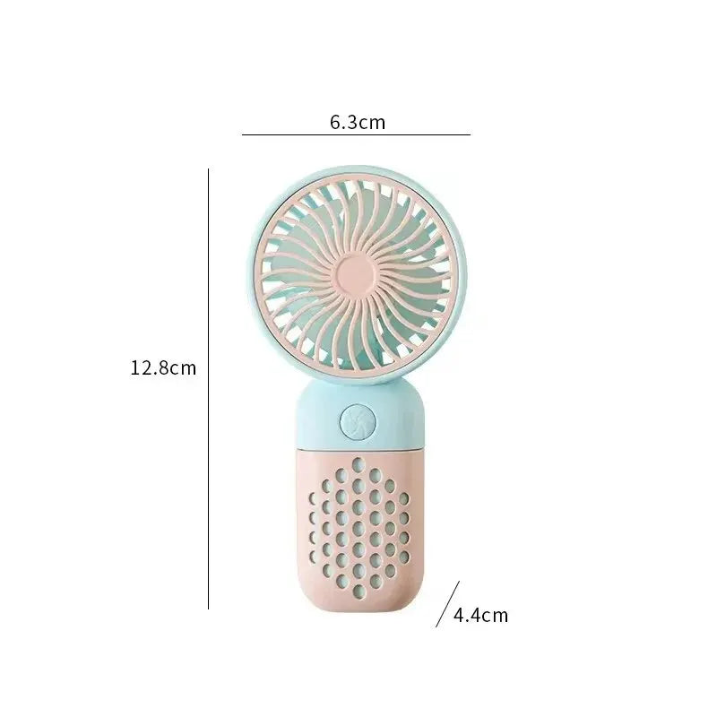 Compact Rechargeable Mini Fan with Scented Function