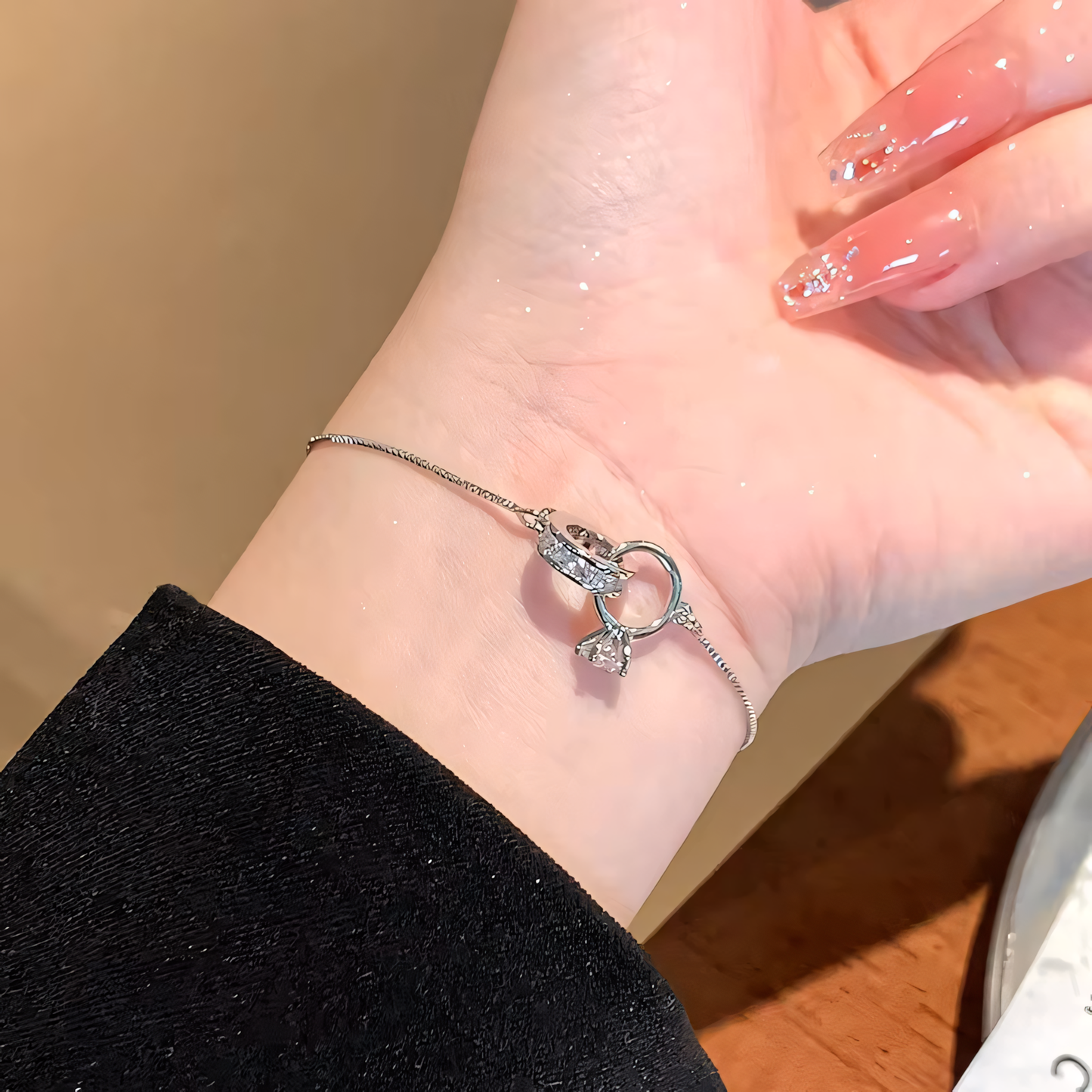 Timeless Diamond Link Chain Bracelet