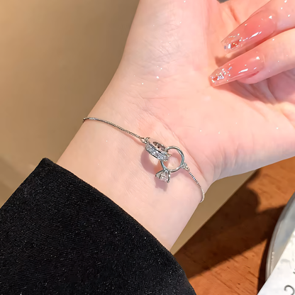 Timeless Diamond Link Chain Bracelet