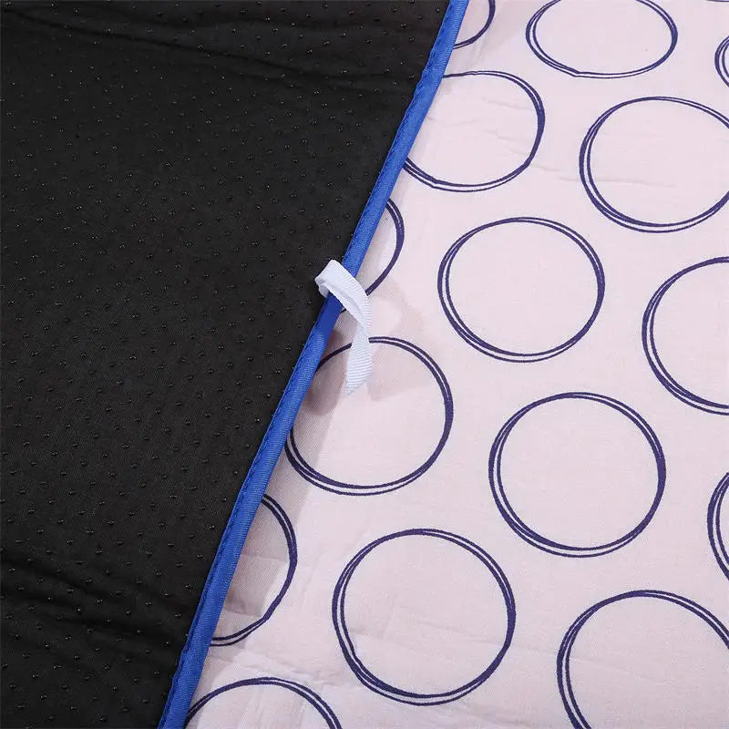 Compact Travel Ironing Mat with Thermal Protective Cover