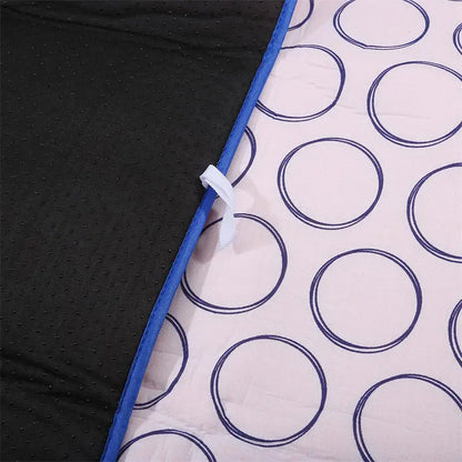 Compact Travel Ironing Mat with Thermal Protective Cover