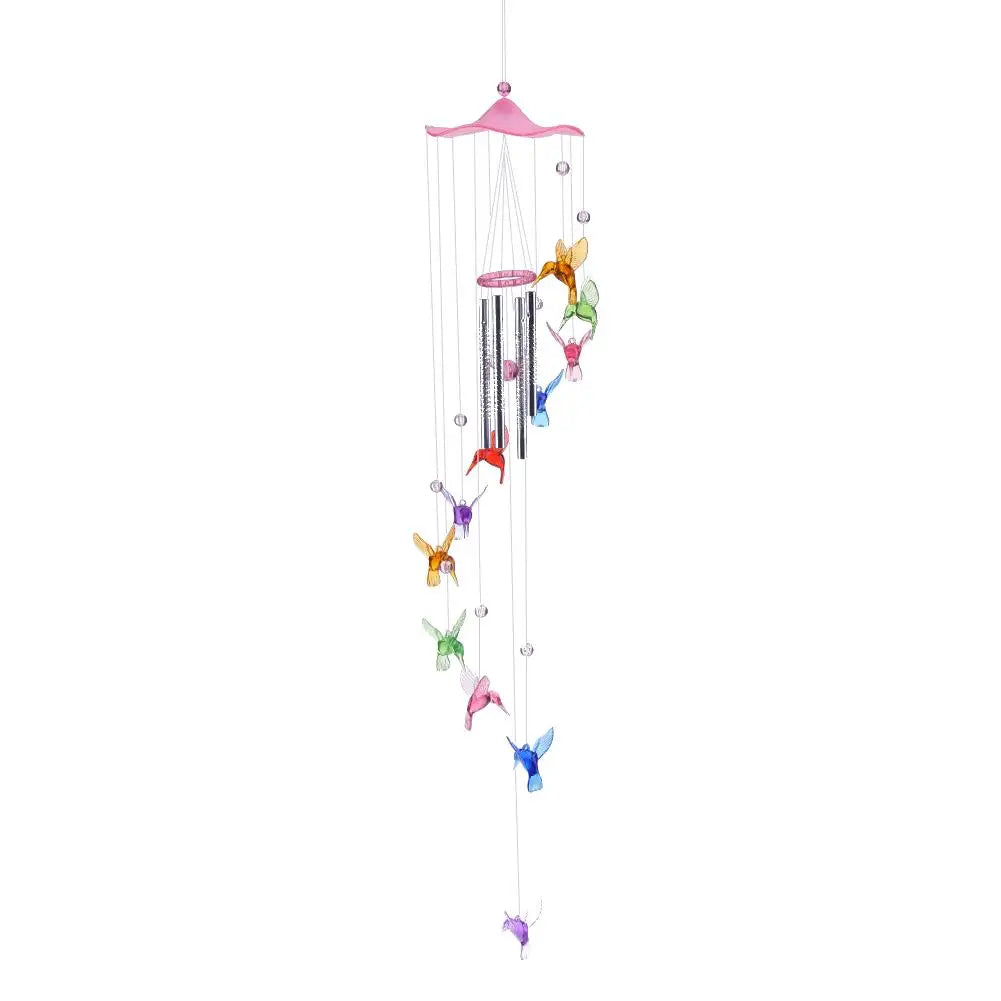 Delicate Garden Wind Chime with Bells and Butterfly