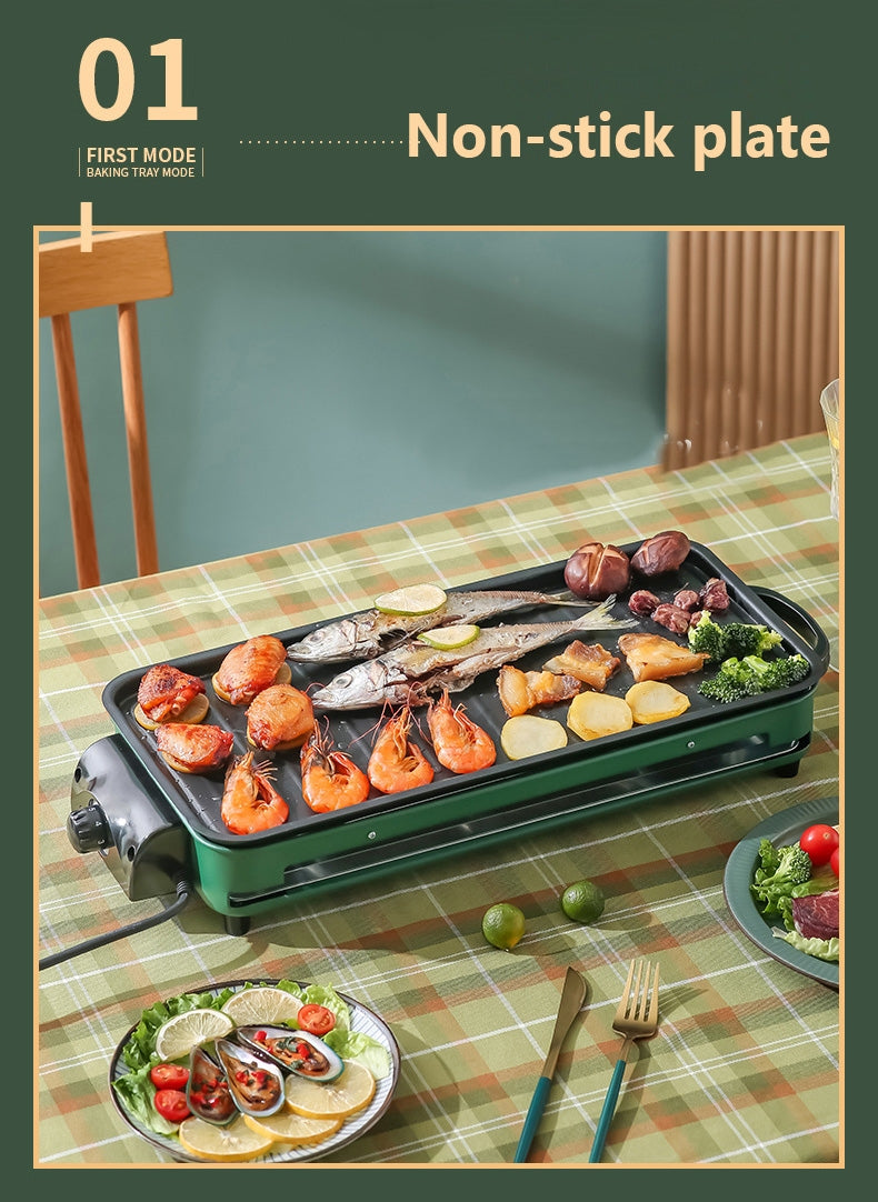 Portable Indoor Smokeless BBQ Grill