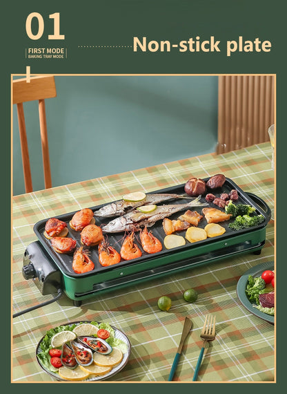 Portable Indoor Smokeless BBQ Grill