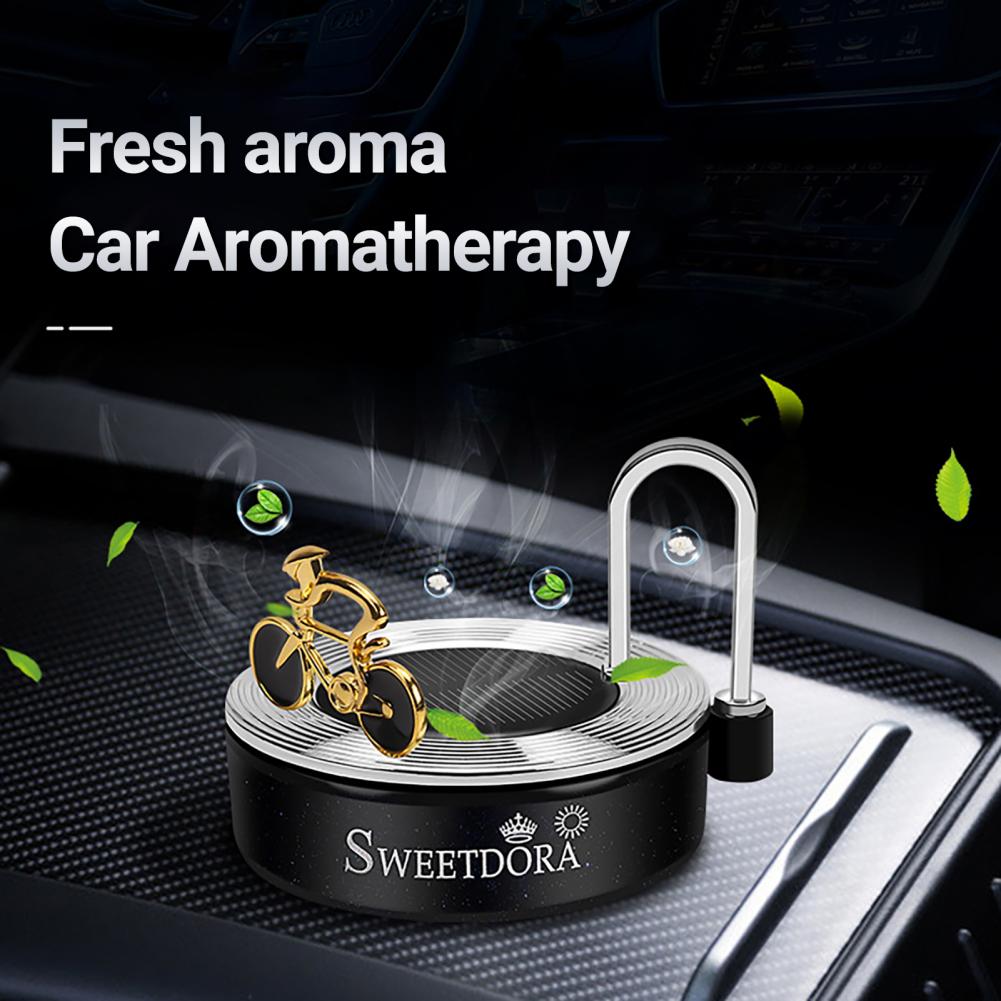 Compact Solar Bike Car Aroma Decor Lamp