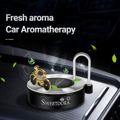 Compact Solar Bike Car Aroma Decor Lamp