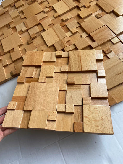 Natural Wooden Decorative Wall Panels