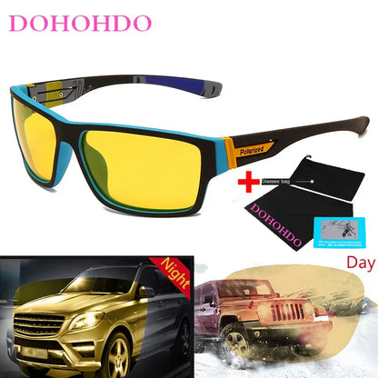 Polarized Night Driving Glasses UV Protection Men Women