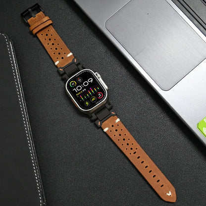 Premium Leather Apple Watch Strap