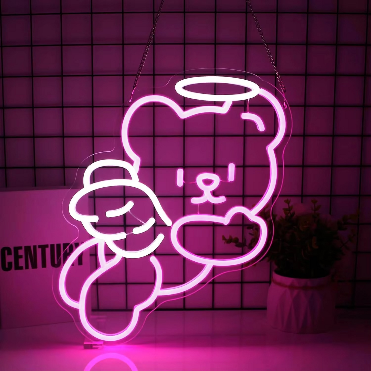 Colorful Bear LED Night Light with Adjustable Brightness - Luxicro