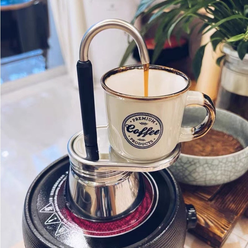 Traditional French Style Coffee Brewer - Luxicro