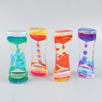 Calming Ocean Wave Hourglass Decor