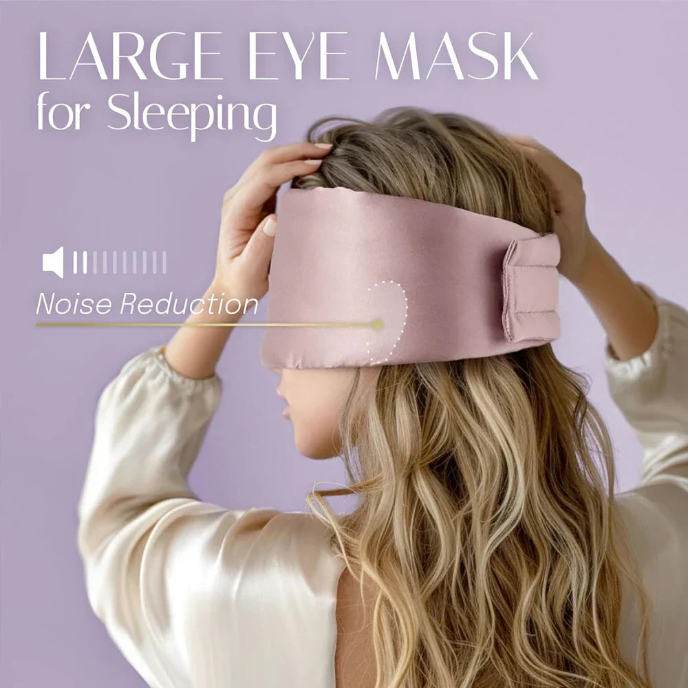 Comfortable Satin Sleep Mask for Travel Rest
