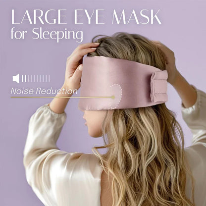 Comfortable Satin Sleep Mask for Travel Rest