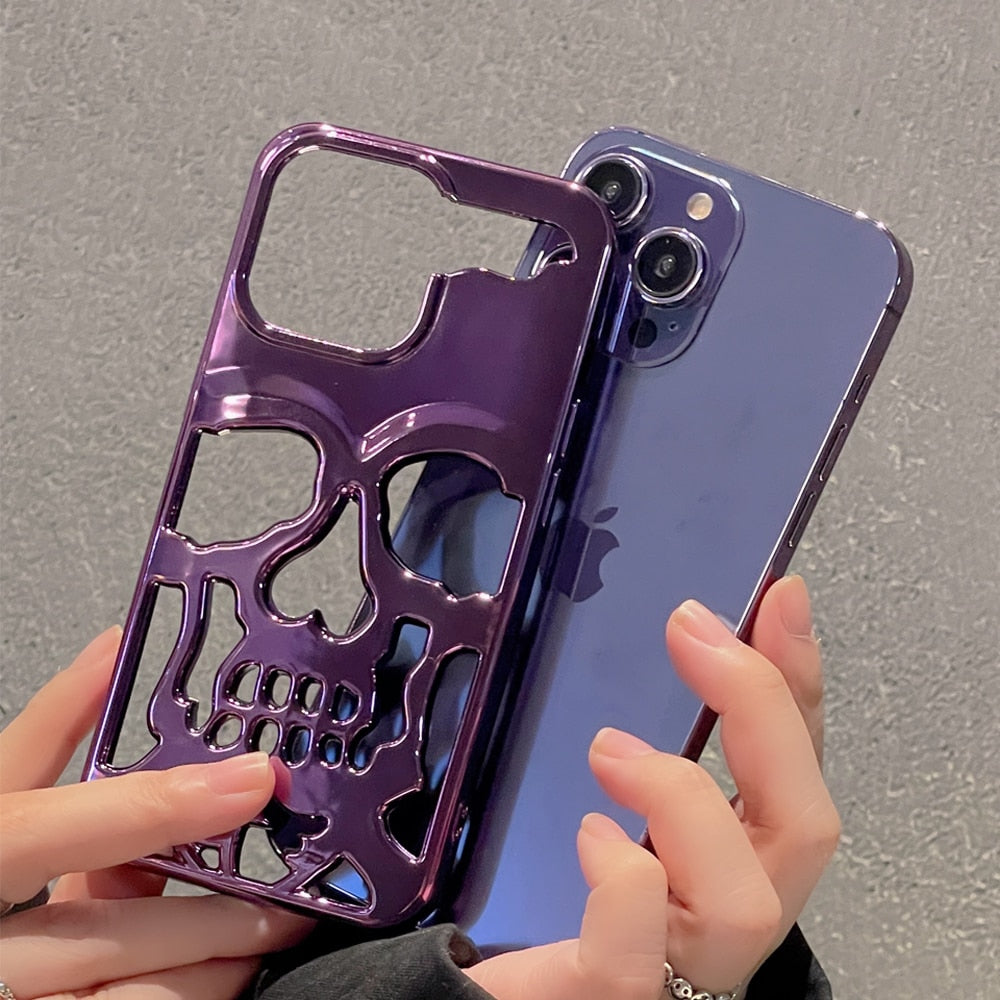 Dark Skull Protective Phone Cover - Luxicro