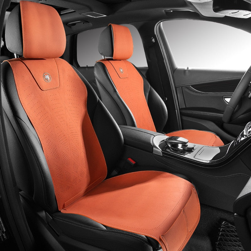 Luxury Genuine Leather Auto Seat Protector - Luxicro