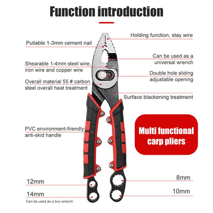 Comfort Grip Quick Release Pliers Wrench Set
