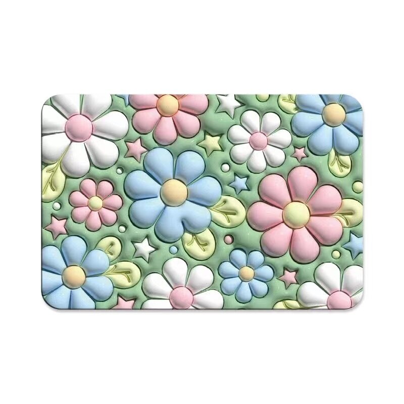 Anti Slip Soft Quick Dry Childrens Bathroom Mat