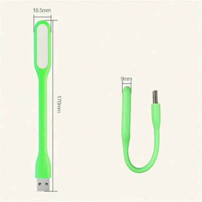 Compact Adjustable LED Table Lamp with USB Charging