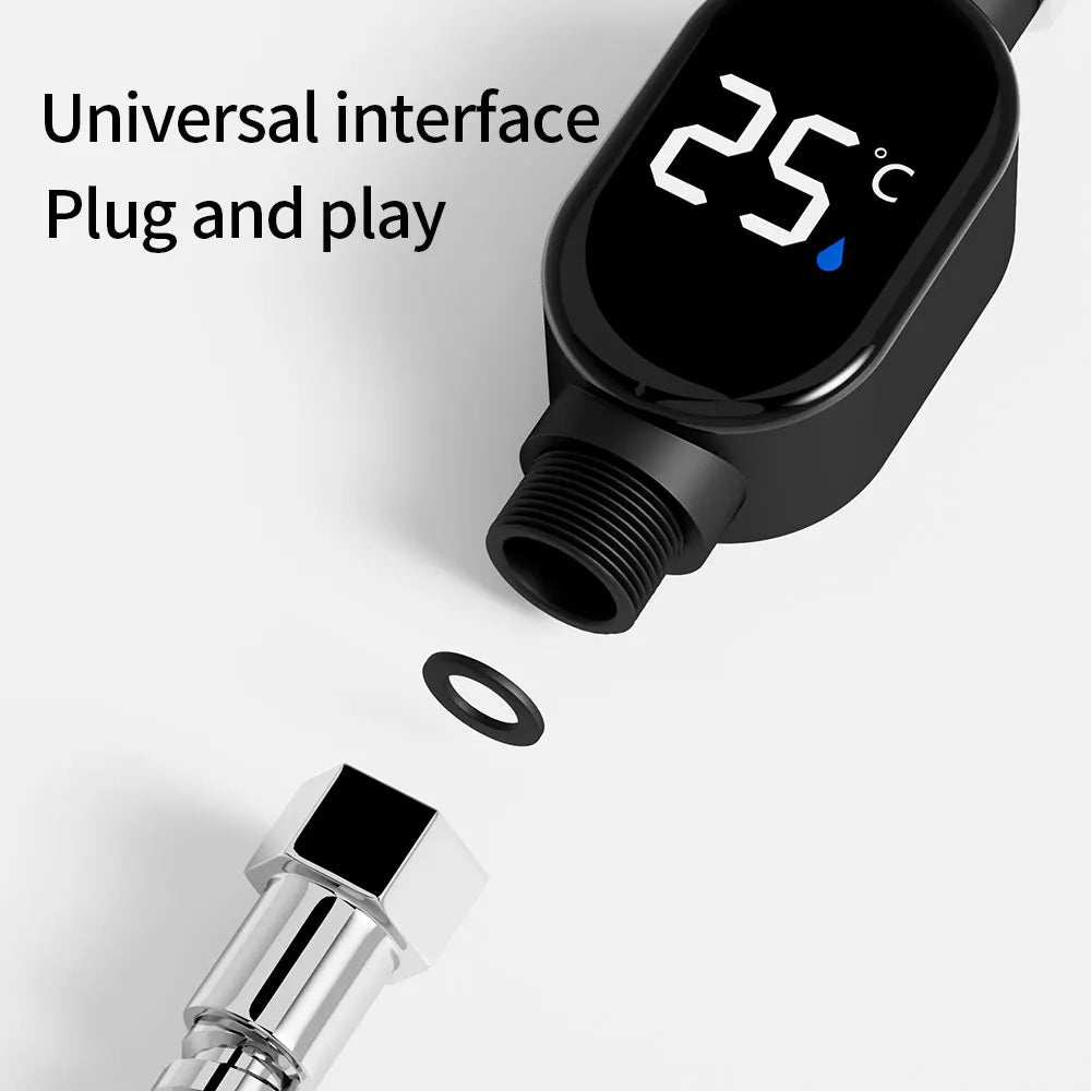 Accurate Water Temperature Digital Shower Gauge