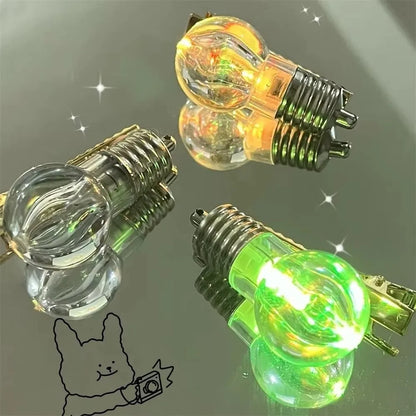 Sparkly LED Hair Clip Light