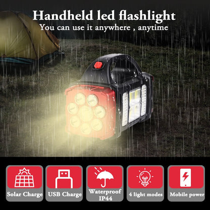 Compact Solar Powered LED Light Battery Charger