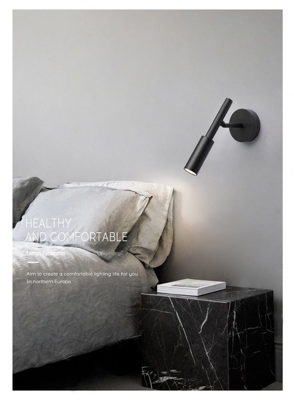 Versatile Adjustable Reading Wall Lamp