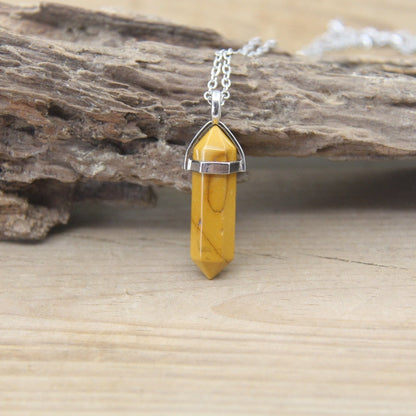 Boho Chic Crystal Healing Necklace