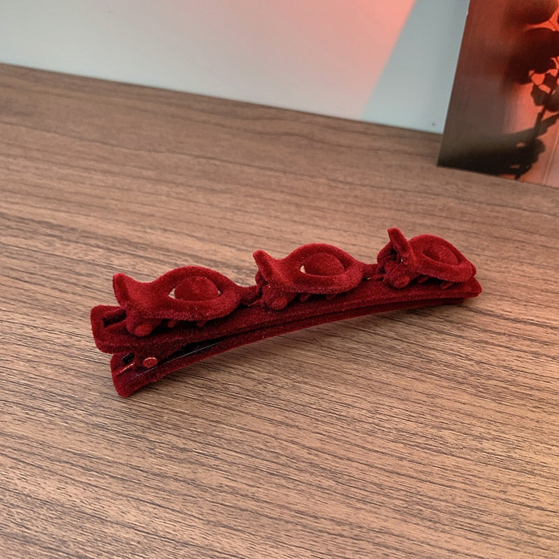 Simple 3-Part Hair Clamp Clip