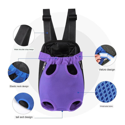 Breathable Pet Carrier Hiking Backpack - Luxicro