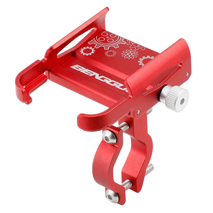 Strong Bicycle Phone Holder Adjustable Rotating Clamp