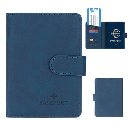 Secure Travel Passport Wallet for Men Women