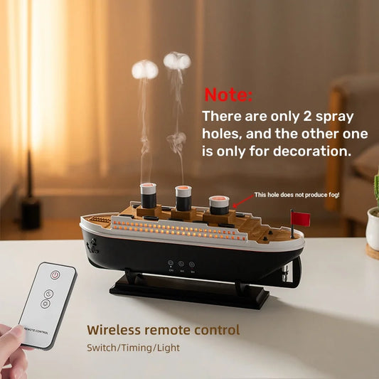 Cool Mist Ocean Breeze Ultrasonic Humidifier - Luxicro