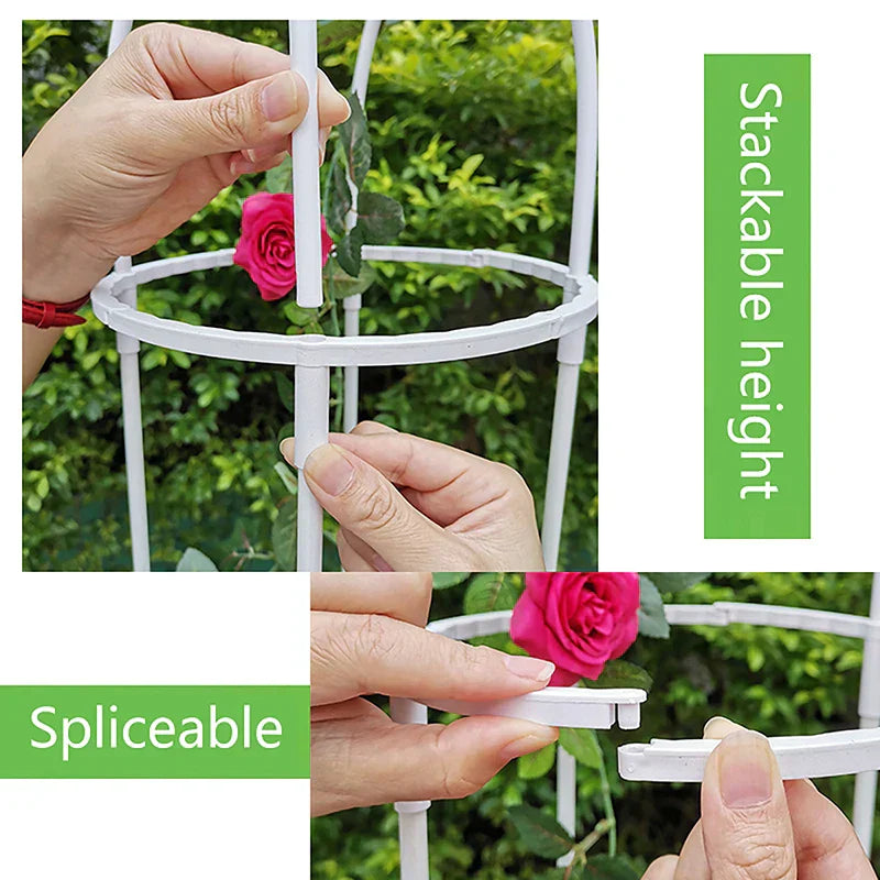 Strong Metal Plant Staking Frame